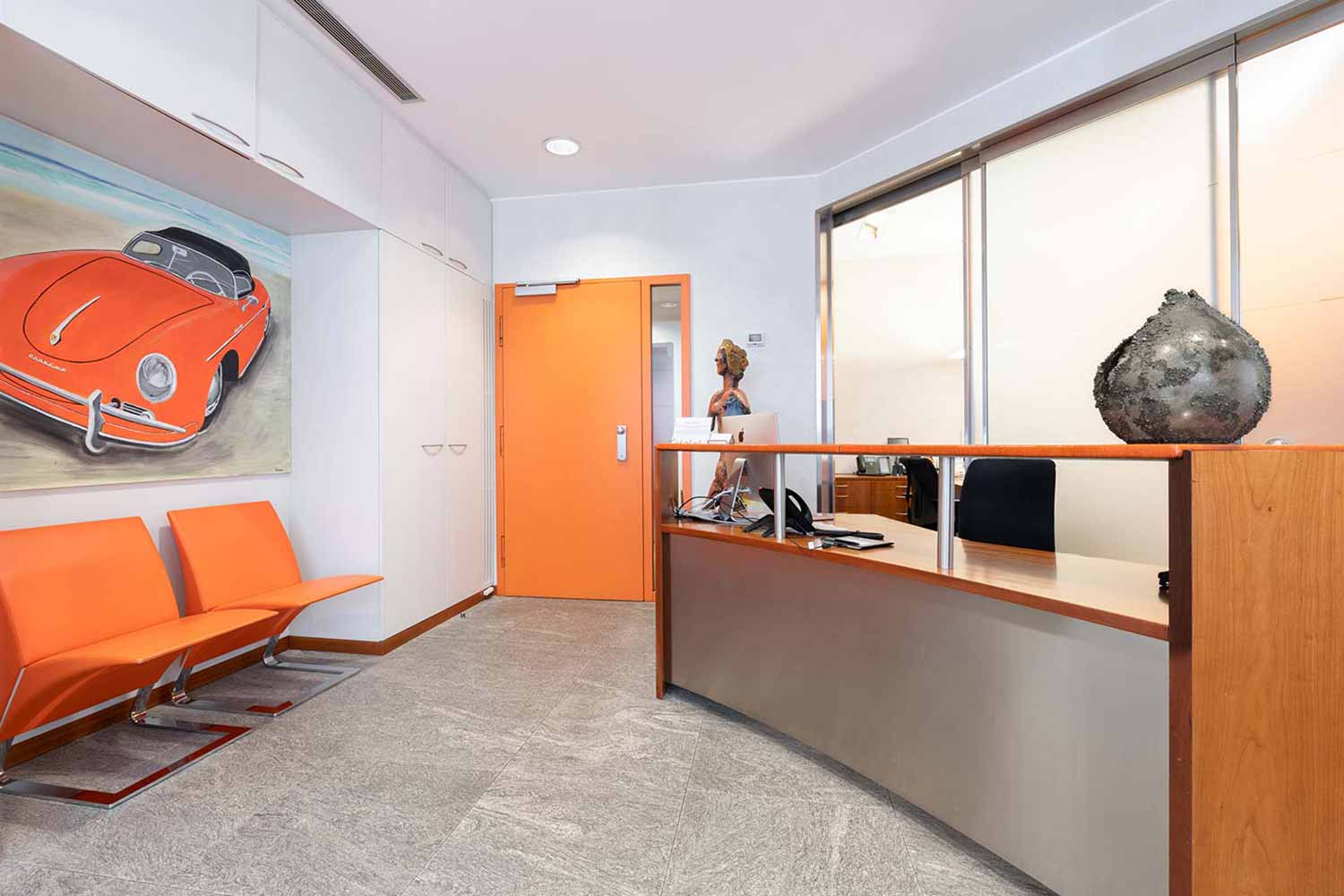 Accoglienza clienti poliambulatorio fratelli siervo